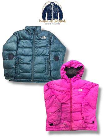 Liquidation stock puffer jackets