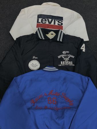 Nylon Varsity Jacket