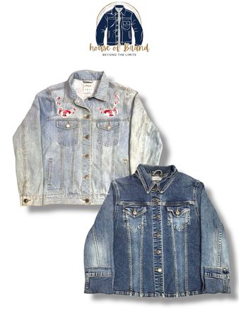 Liquidation stock denim jackets