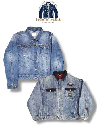 Liquidation stock denim jackets