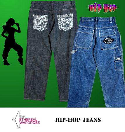 Premium Hip Hop Jeans including Ecko Unltd, FUBU, Karl Kani, Southpole, Akademiks and other brands