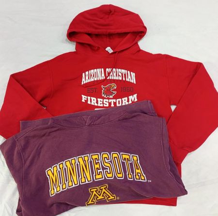 ZV0545 Vintage Unbranded Printed Hoodies Bundle