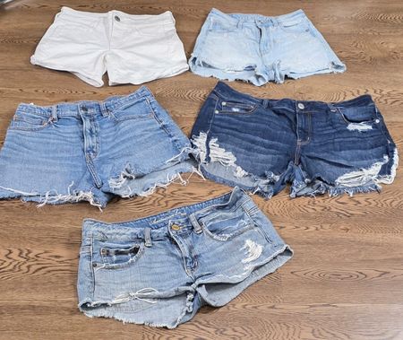American eagle denim shorts