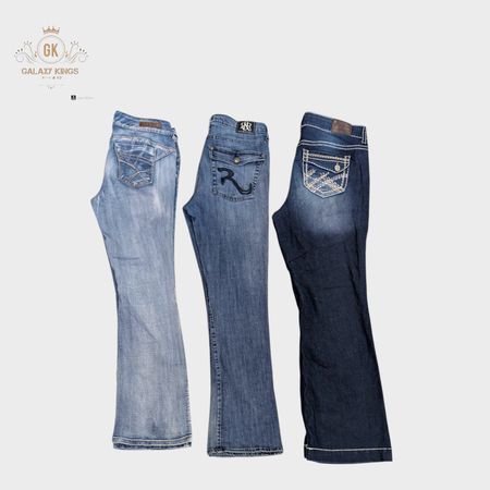 Y2K 90s Vibes Flare Jeans