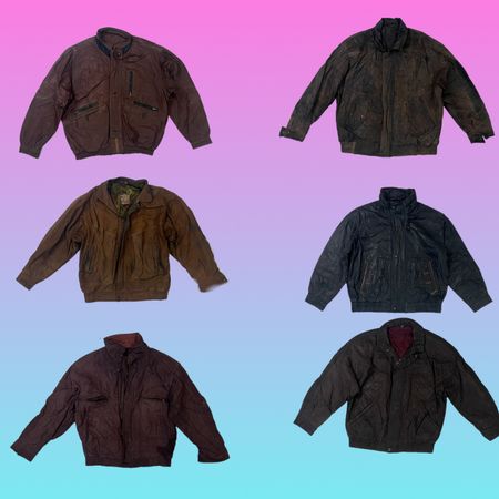 Y2k Structure Bomber Jackets