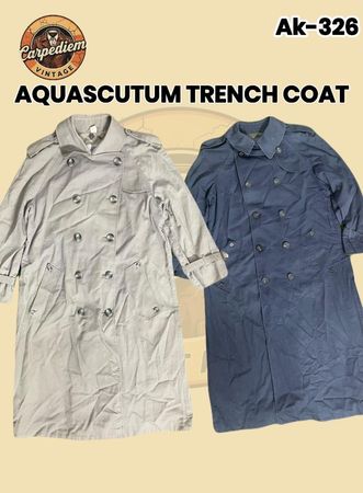 Aquascutum トレンチコート Ak-326
