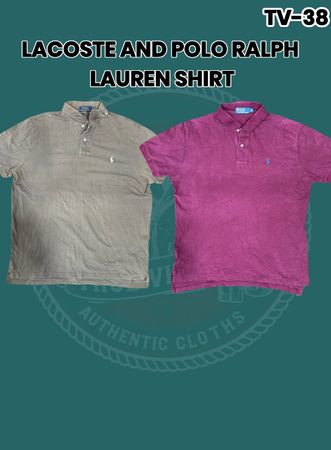 Lacoste And Polo Ralph Lauren Shirt Tv-38