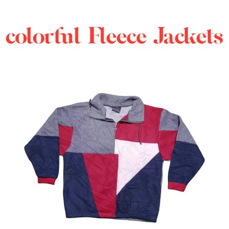 Fleecejacke in mehreren Farben