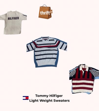Suéteres Leves Tommy Hilfiger [T1-004]