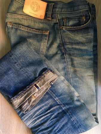 Salvage authentic jeans