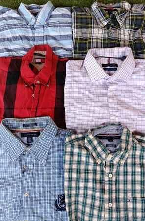 Camisas Tommy Hilfiger 12Pcs (2707)