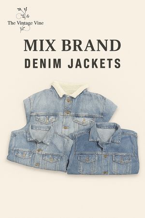 Mixed Brand Denim Jackets