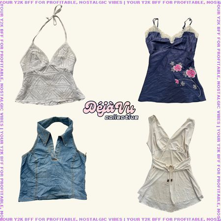 Y2K Coquette Core Cami Tops (DVC#99)