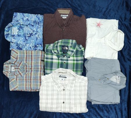 Columbia und The North Face Hemden