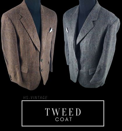 Y2K Tweed Coat