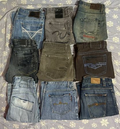 ROCK AND ROLL AND OTHER BRAND JEANS (MR3502)