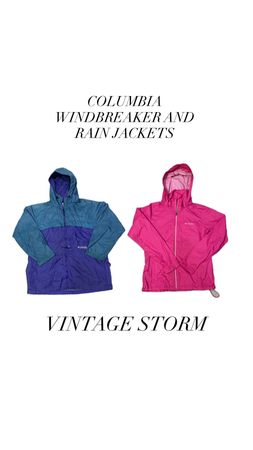 Columbia Wind Breaker And Rain Jackets