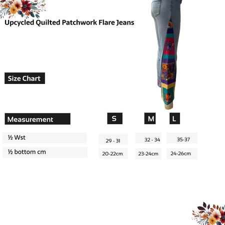 Jeans Flare de Patchwork Reciclado SS25