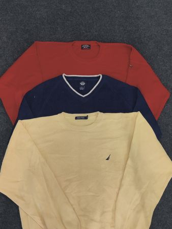 プレミアムブランドのニットウェア