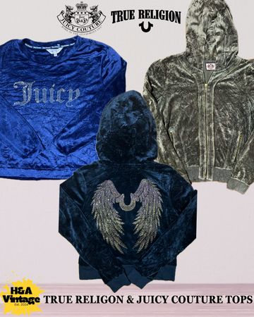 True Religion Juicy Couture Tops