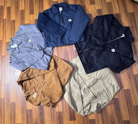 Carhartt rework style same collar jackets
