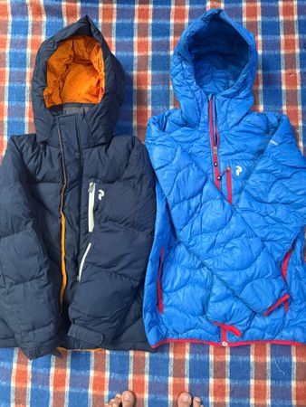 Peak performance puffer jacket