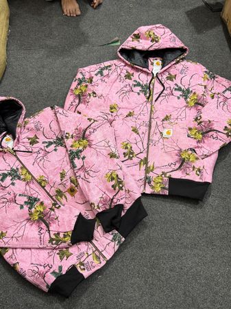 RealTree Jungle Print Active Carhartt Rework Style Jackets