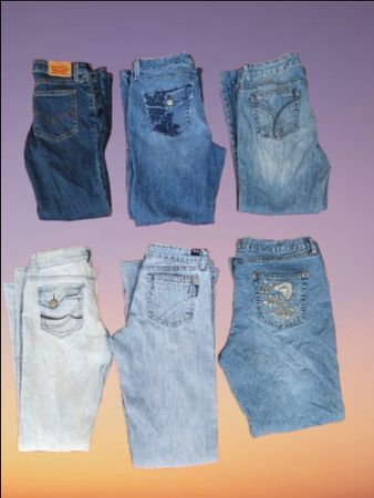 Calças jeans femininas (LJ-16)