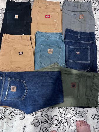 Carhartt und Dickies Zimmermannshosen