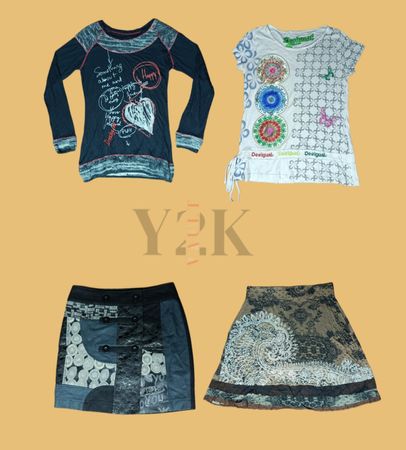 Patchwork & Prints: Y2K Desigual Core (Yv-431)