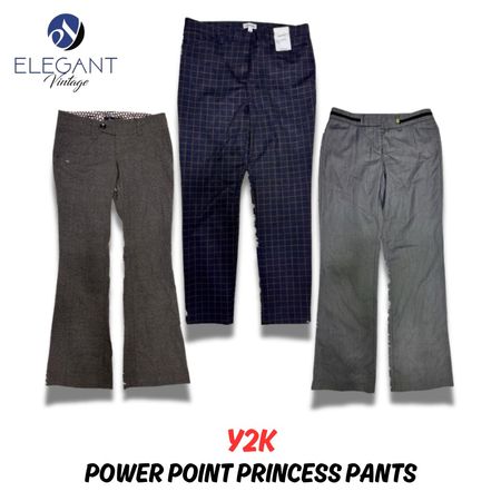 Y2K Power Point Princess Pants - EV0381