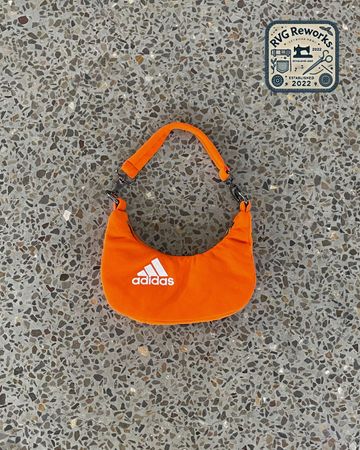 Upcycled Adidas Shoulder Bag