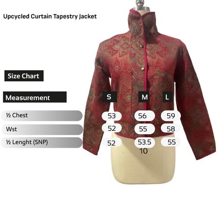 SS25 Upcycled Curtain Tapestry Jackets
