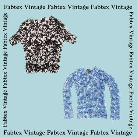 (FV-356) Printed Bubble Tops