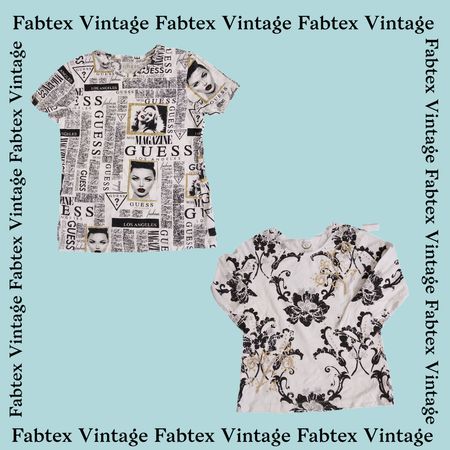 (FV-359) Y2K Grunge Aesthetic Baby Tees