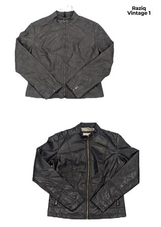💥 RV1075 Faux Zipper Jackets