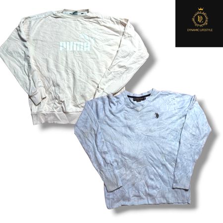 U.S. Polo Assn., Timberland, Barbour sweaters