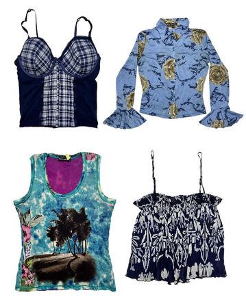 Y2k Sundown Mix Tops: TT-044