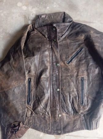 Leather jacket
