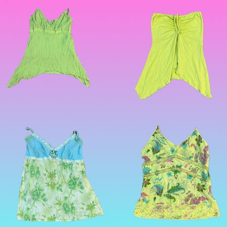 Y2K NYC Cami Tops (TH-041)