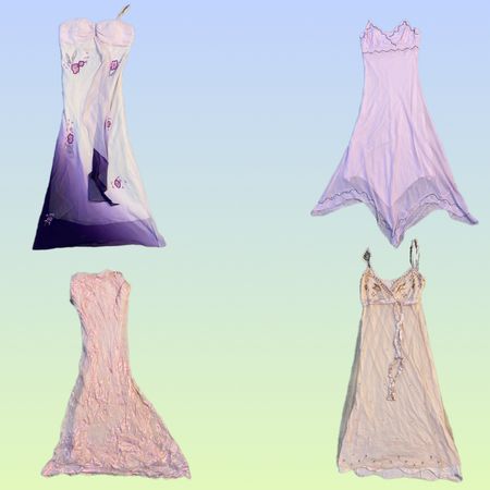 Y2K NUC Maxi Dresses (TS-1396)