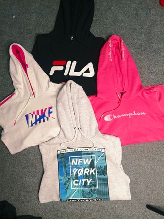 Mix brands hoodies