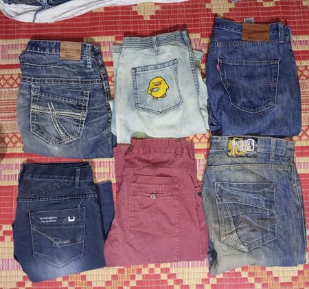 LEVI, S 501 ET D'AUTRES JEANS DE MARQUES MIXTES ((ID 358)