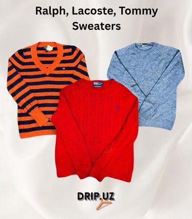 Ralph Lauren, Lacoste & Tommy Pullover