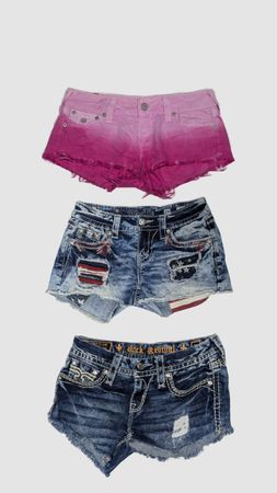 YV42  Denim Sexy Shorts 7P