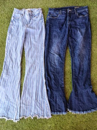 Unbranded flared/boot cut jeans 11Pcs (2812)