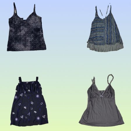 Y2K Cami Tops (TS-1417)