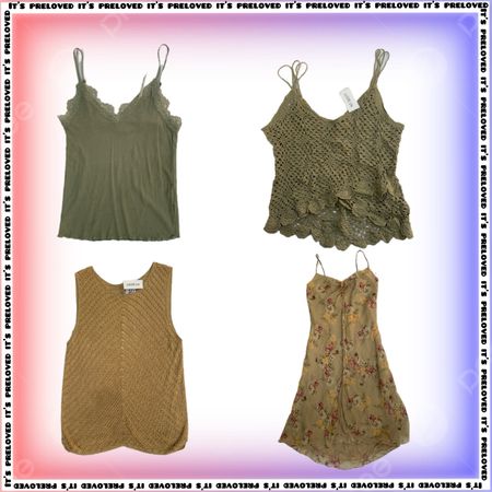 Earthy Neutral Picks - tops, skirts and dresses (SS-1570)