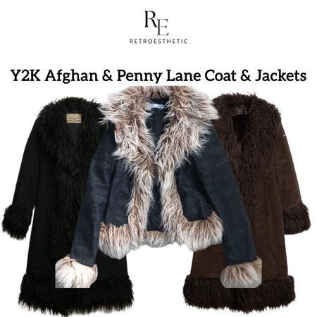ビンテージ / Y2K アフガン & ペニーレイン コート & ジャケット (REP)