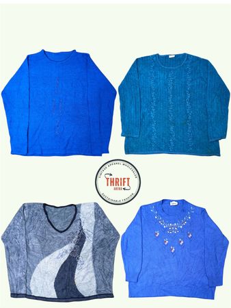 Y2K 2000年代 フローラル コージー 刺繍 セーターとカーディガン